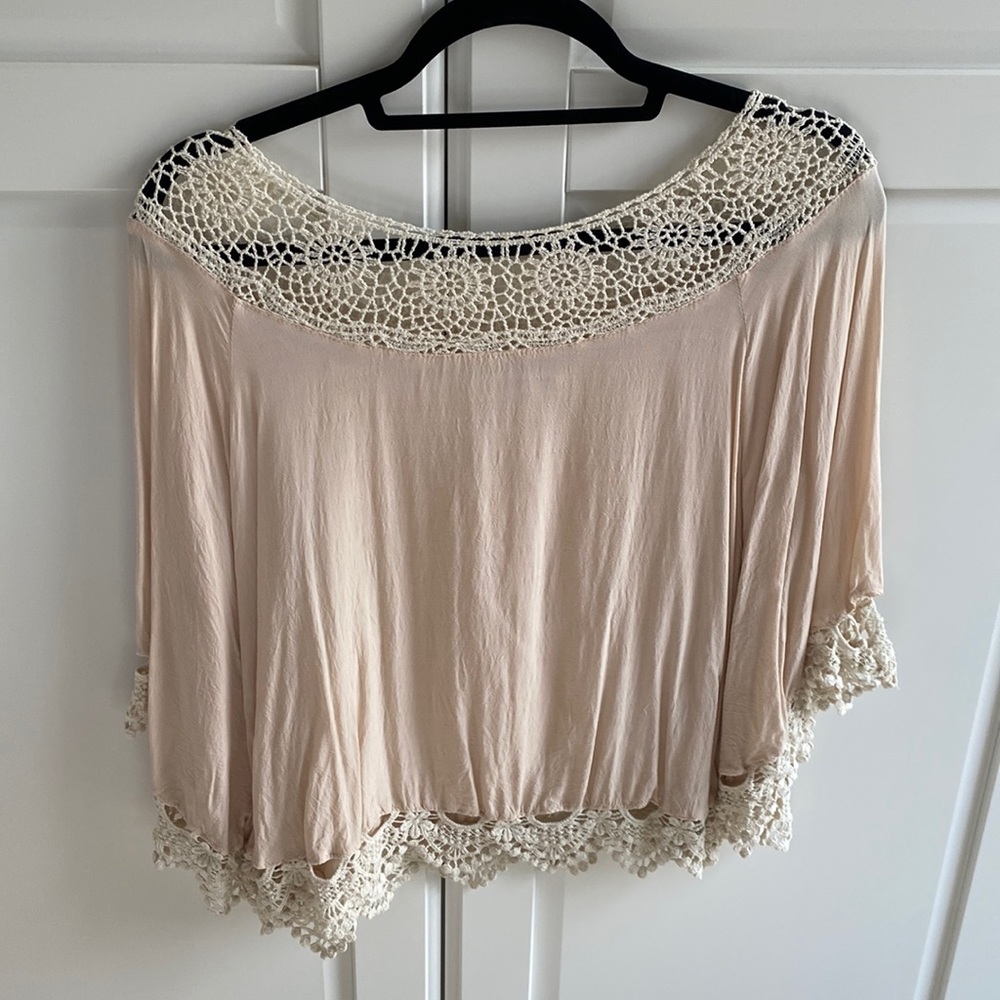 Poncho blouse